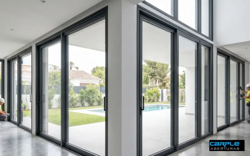 Aberturas de aluminio línea HM40 — Carple Aberturas Rosario