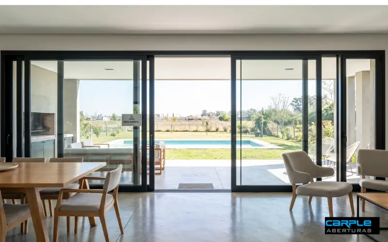Aberturas de aluminio línea Nordicol — Carple Aberturas Rosario